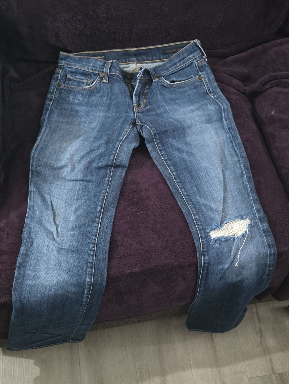 Citizens Of Humanity Kelly 001 Stretch Low Waist Bootcut Jeans